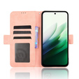 Θήκη πτερύγιο για Xiaomi Redmi 15 5G / 4G, Υποδοχή κάρτας, πορτοφόλι, ροζ