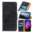 Θήκη με πτερύγιο για OnePlus Nord 2 5G, Split Leather Wallet, μαύρη