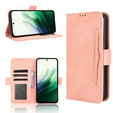 Θήκη πτερύγιο για Xiaomi Redmi 15 5G / 4G, Υποδοχή κάρτας, πορτοφόλι, ροζ