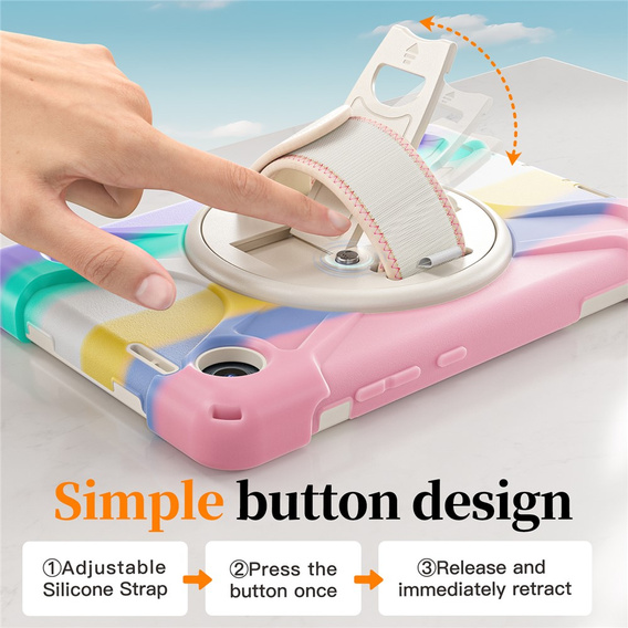 Θήκη με βάση και ιμάντα ώμου για Lenovo Tab One