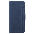 Θήκη με πτερύγιο για Oppo A38 4G / Oppo A18 4G, Card Slot, μπλε