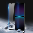 Μετριασμένο γυαλί για Sony Xperia 1 V, Dux Ducis πλήρη οθόνη, μαύρη