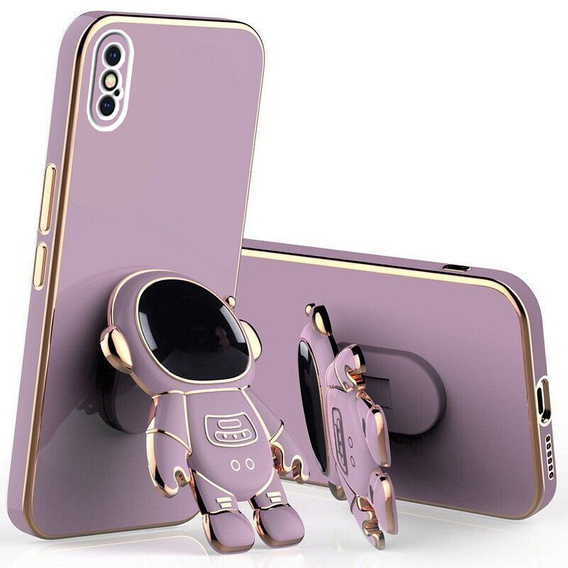 Θήκη για iPhone X / XS, Astronaut, μωβ