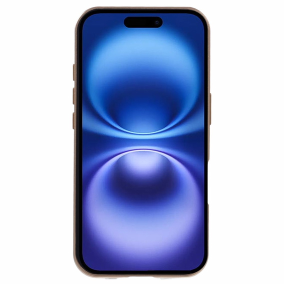 θήκη για το iPhone 16, Magnetic Dual Glass, χρυσή