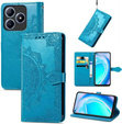 Θήκη με πτερύγιο για Realme C61, Mandala, μπλε