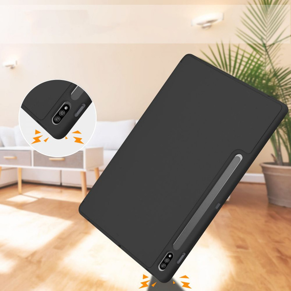 Θήκη για Samsung Galaxy Tab S7 FE 5G 12.4 T730 / T736B, Smartcase με χώρο για γραφίδα, μπλε