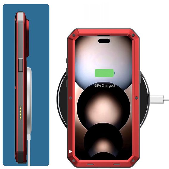 Θήκη με ενσωματωμένο γυαλί ασφαλείας για iPhone 17 Pro Max