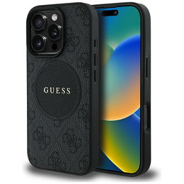 Θήκη Guess 4G Circle με κλασικό λογότυπο, για MagSafe για iPhone 16 Pro