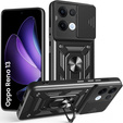 Θήκη για Oppo Reno 13, CamShield Slide, μαύρη