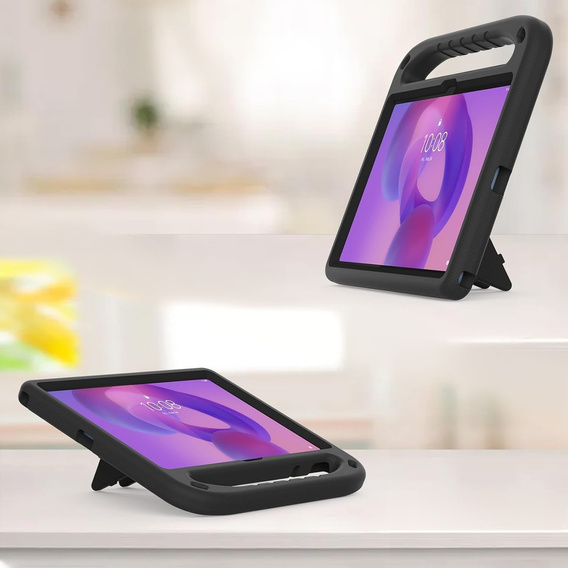 Παιδική θήκη για Lenovo Tab M11, παιδική θήκη με λαβή, μαύρη