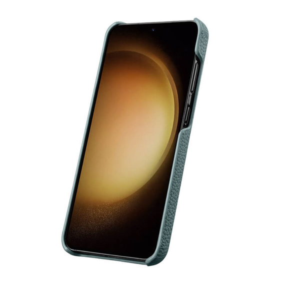 Θήκη MELKCO για Samsung Galaxy S24, δερμάτινη, μπλε