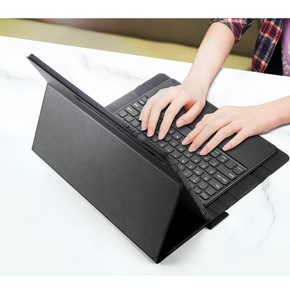 Θήκη + πληκτρολόγιο Samsung Galaxy Tab S8 Ultra, Dux Ducis Magnetic, μαύρη