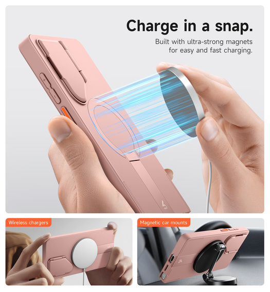 Θήκη για Samsung Galaxy S25 Ultra, Suritch Shockproof, για MagSafe, μπλε