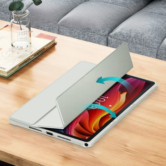 Θήκη για Lenovo Tab K11 Plus, Smartcase Hybrid, με χώρο για γραφίδα, γκρι