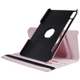 Θήκη για Lenovo Tab P11 Pro Gen 2 TB132FU TB132XU 11.2" TB330FU 10.95", Περιστρεφόμενη 360, ροζ