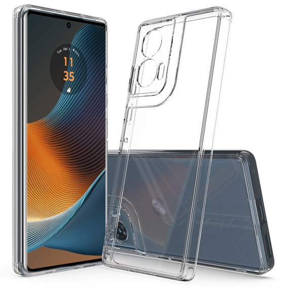 Θήκη για Motorola Edge 50 Fusion, Fusion Hybrid, διαφανής