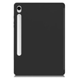 Θήκη για Samsung Galaxy Tab S10 Lite / S10 FE / S9 FE, Smartcase με χώρο για γραφίδα, μαύρη