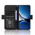 Θήκη με πτερύγιο για Xiaomi Poco X7 Pro 5G, Card Slot, μαύρη