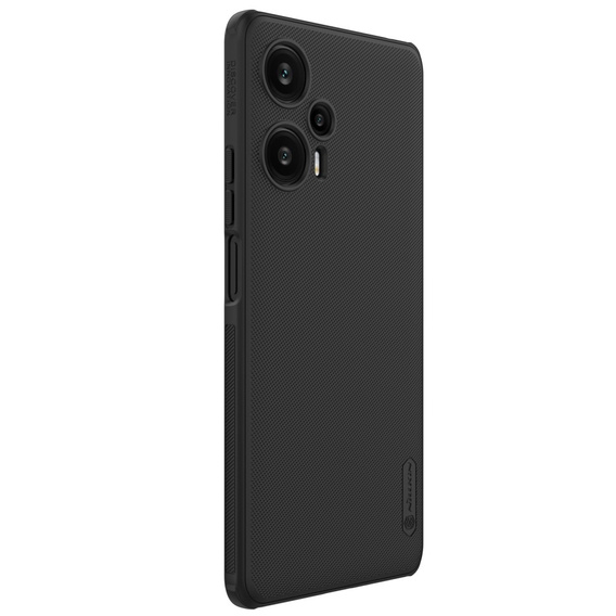 NILLKIN θήκη για Xiaomi Poco F5 5G, θήκη Super Frosted Shield, μαύρη