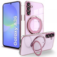 Μαγνητική θήκη για Samsung Galaxy A36 5G, για MagSafe, ροζ