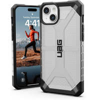 θήκη Urban Armor Gear για iPhone 15 Plus, Plasma, διαφανής / μαύρη