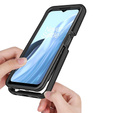 Θήκη για Oppo A57s, Shockproof, με μεμβράνη, μαύρη