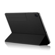 θήκη για το Samsung Galaxy Tab S6 Lite Tri-fold, Magnetic smartcase, μαύρη