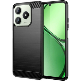 Θήκη για Realme C61, Carbon, μαύρη