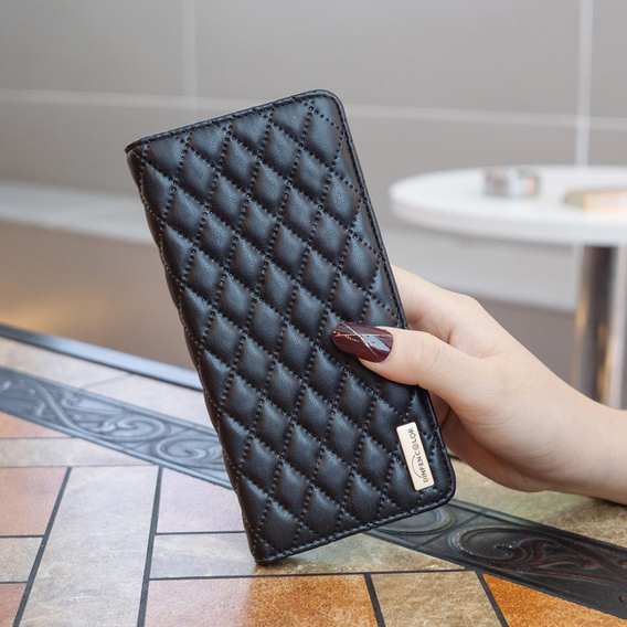 Θήκη με πτερύγιο για Xiaomi Redmi Note 13 5G, Wallet, BINFEN COLOR, μαύρη