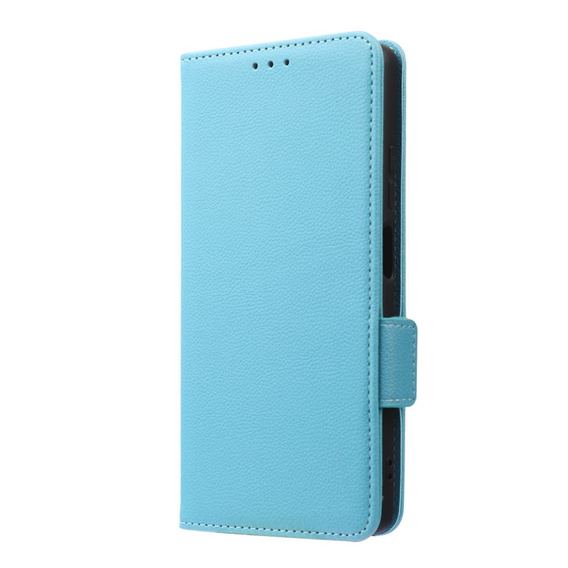Θήκη με πτερύγιο για Xiaomi Redmi Note 12 5G / POCO X5 5G, Wallet Litchi Magnet, μπλε