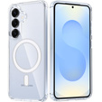 Θήκη για Samsung Galaxy S25+ Plus, Fusion Hybrid, για MagSafe, διαφανής + Γυαλί για την οθόνη