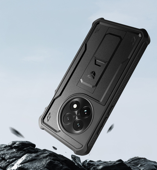 Θωρακισμένη θήκη για OnePlus 13, Dexnor Full Body (Two Frames), μαύρη