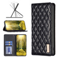 Θήκη με πτερύγιο για Xiaomi Redmi Note 13 5G, Wallet, BINFEN COLOR, μαύρη