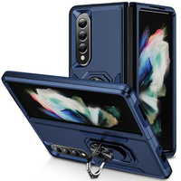 θωρακισμένη θήκη για do Samsung Galaxy Z Fold 4 5G, Nox Case Ring, μπλε