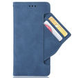 Θήκη με πτερύγιο για Honor 70 5G, Card Slot, σκούρο μπλε