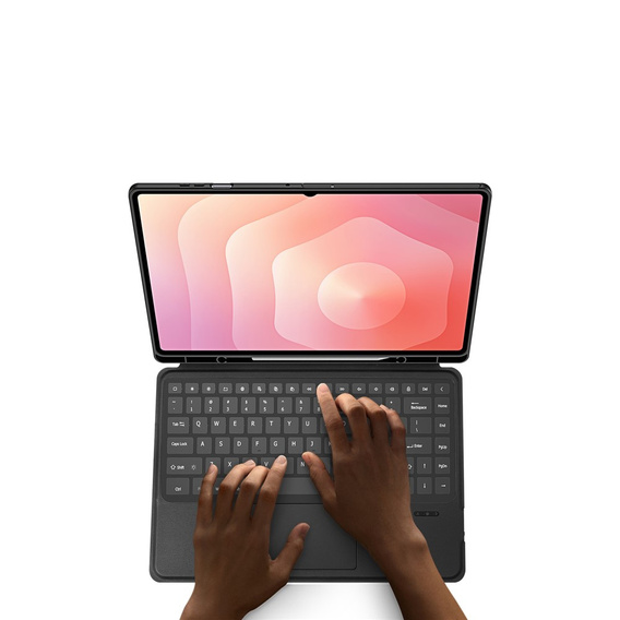 Θήκη με πληκτρολόγιο Dux Ducis DK Series για Samsung Galaxy Tab S11 Ultra, μαύρη