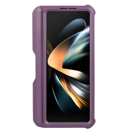 Θωρακισμένη θήκη για Samsung Galaxy Z Fold 4 5G, Dexnor Full Body S-Pen Slot, μωβ