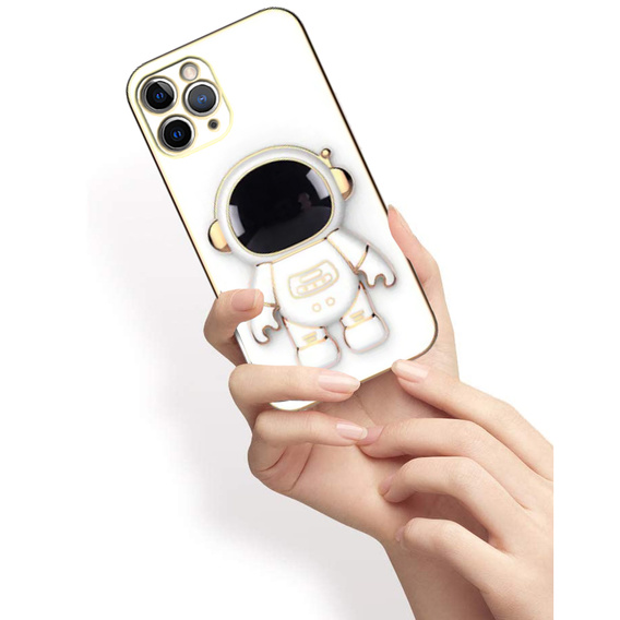Θήκη για iPhone 14 Pro Max, Astronaut, λευκή
