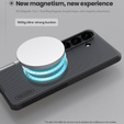 Θήκη NILLKIN Frosted Shield Pro MagSafe για Samsung Galaxy S26, μαύρη