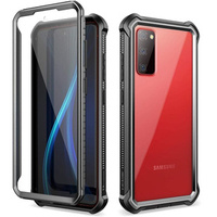 Θήκη για Samsung Galaxy S20 FE, Dexnor Full Body Rugged, διαφανής / μαύρη