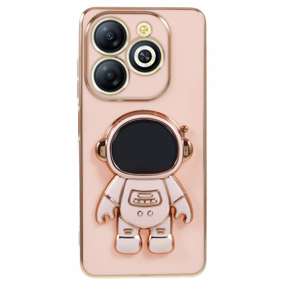 Θήκη για Infinix Hot 40i, Astronaut, ροζ