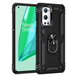 θωρακισμένη θήκη για OnePlus 9 Pro, Nox Case Ring, μαύρη