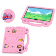 Παιδική θήκη για Lenovo Tab TB311FU, Cute Patterns, με βάση, ροζ