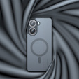Θήκη για Xiaomi Poco X7 Pro 5G, για MagSafe, ERBORD Μatt Case, μαύρη
