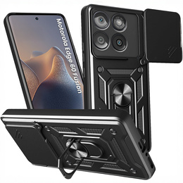 Θήκη για Motorola Edge 60 / 60 Fusion, CamShield Slide, μαύρη