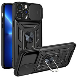Θήκη για iPhone 14 Pro, CamShield Slide, μαύρο