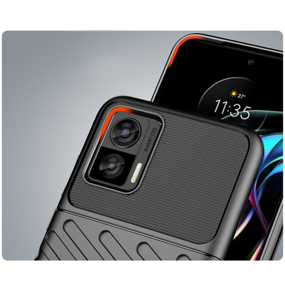 Θήκη για Motorola Edge 30 Neo 5G, Thunder, μαύρη
