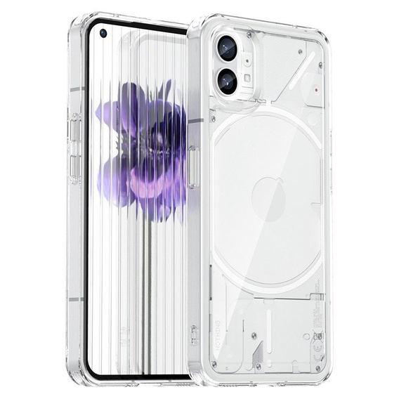 Θήκη για Nothing Phone 1, Fusion Hybrid, διαφανής