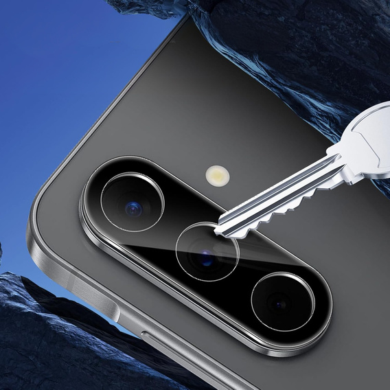 Μετριασμένο γυαλί για κάμερα για το Samsung Galaxy A56 5G, μαύρη