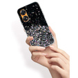 Θήκη για Oppo Reno8 T, Glittery, μαύρη